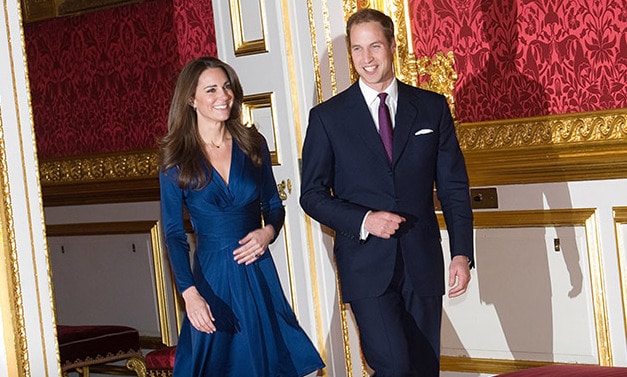 Kate Middleton's blue Issa engagement dress is back in stock