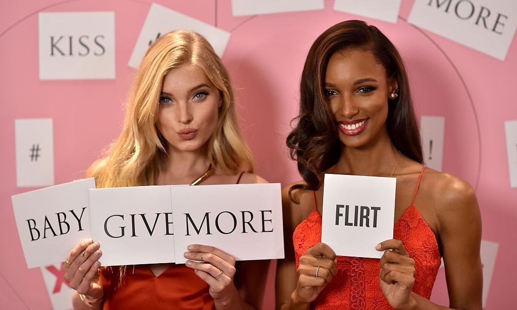 Victoria's Secret Angels Elsa Hosk & Jasmine Tookes share Valentine's Day tips for single girls