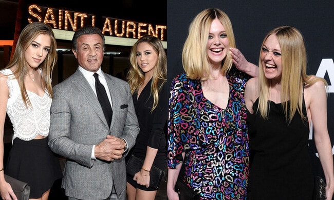 The Saint Laurent show in L.A. was a star-studded family affair