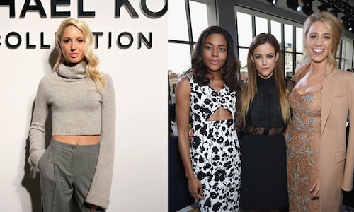 Princess Olympia of Greece sits front row at Michael Kors with Blake Lively and Olivia Munn
