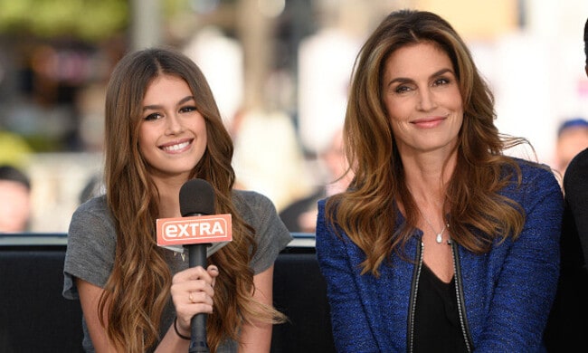 Cindy Crawford and daughter Kaia Gerber star together on Vogue Paris cover