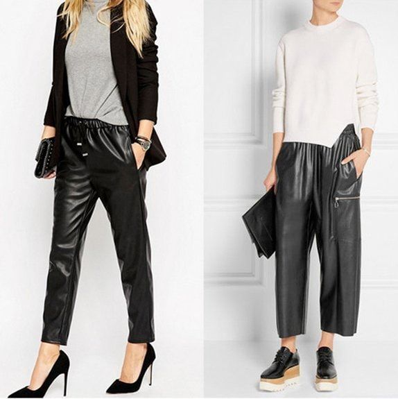 olivia palermo leather pants