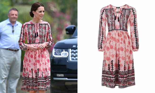 Kate Middleton style: Snap up her Topshop dress for $140