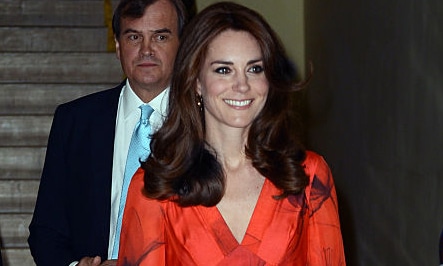 Kate Middleton pays tribute to Bhutan with her orange Beulah gown