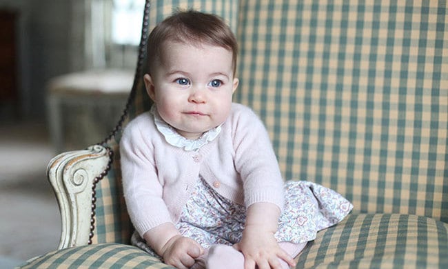 What will Princess Charlotte wear for her 1st birthday?
