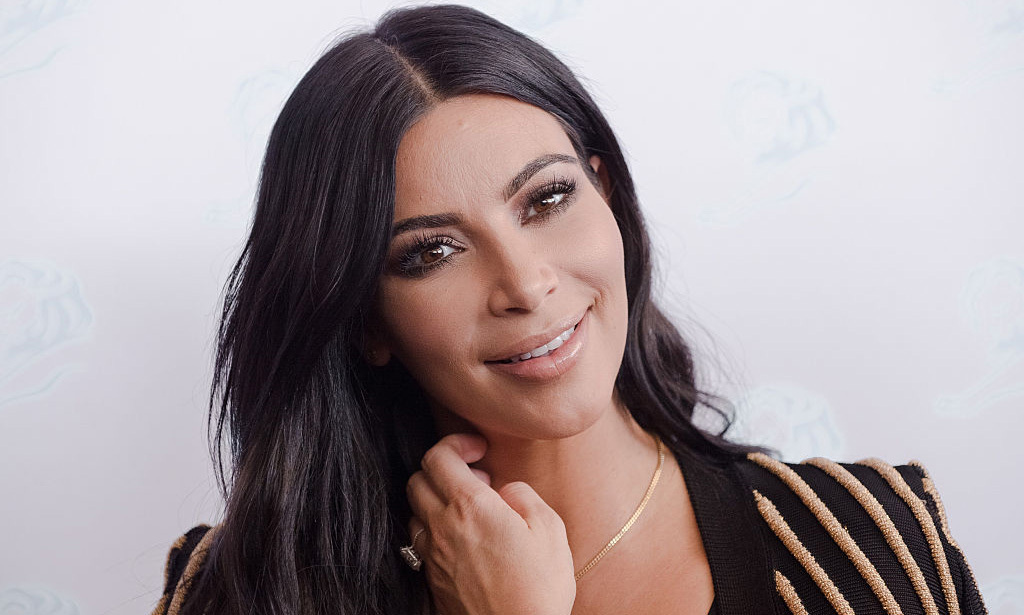 Kim Kardashian shows off million dollar push present