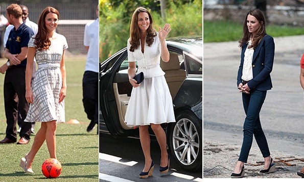Kate Middleton style: Her best wedge shoe looks - Foto 1