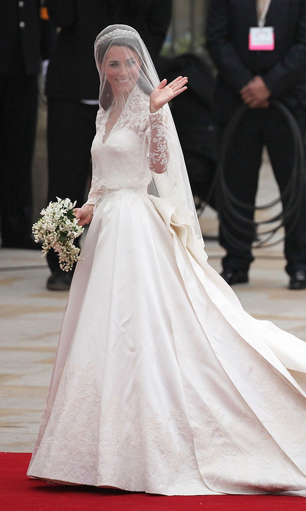 copied Kate Middleton's wedding dress