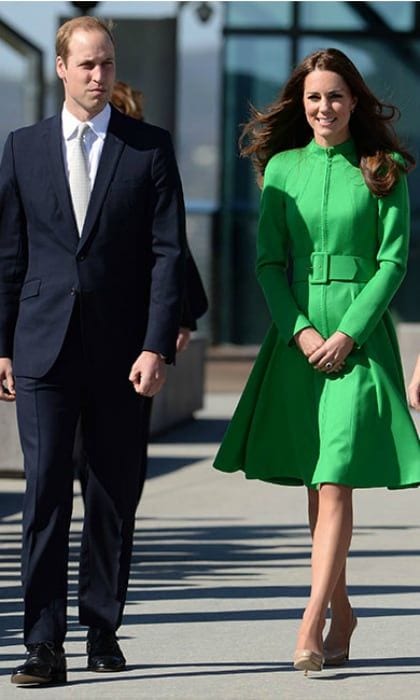 Kate middleton best sale green dress chelsea