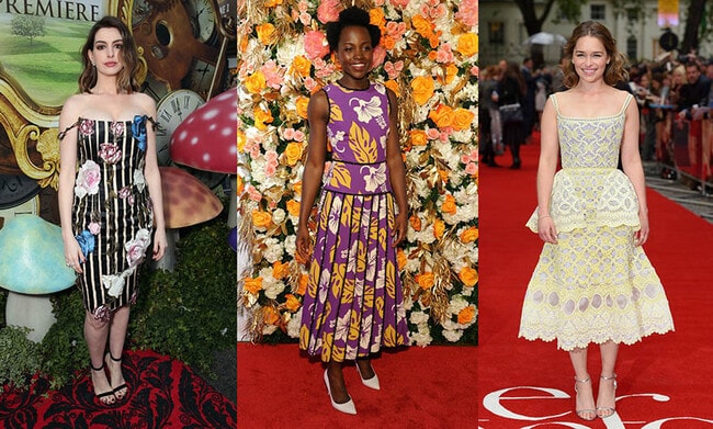 Celebrity red carpet style of the week: Anne Hathaway, Emilia Clarke and more 