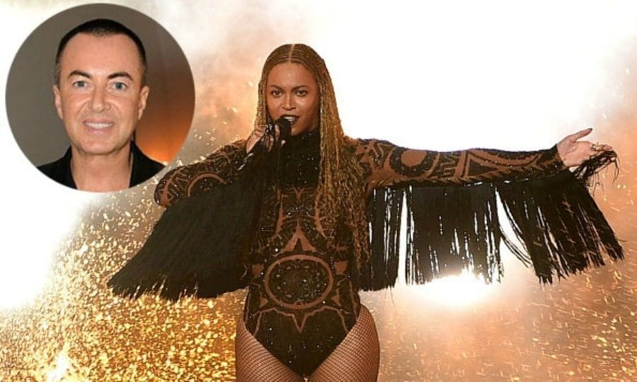 Julien Macdonald on his Skype chats with Beyoncé and designing for her world tour