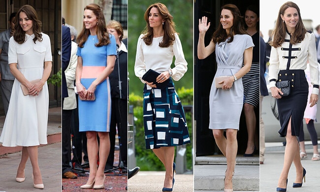 Kate Middleton's spring-summer wardrobe, look by look