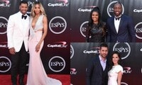 Ciara and Russell Wilson make debut as husband and wife as they join glam guests at the ESPYs