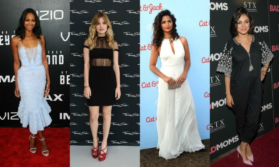 Red carpet style of the week: Zoe Saldana, Mila Kunis, Georgia May Jagger and more