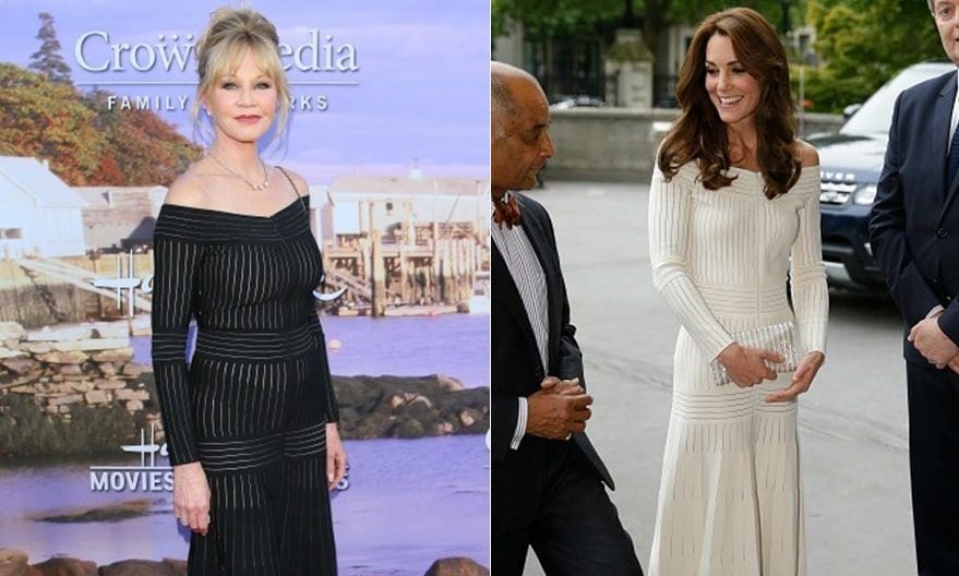 Kate Middleton and Melanie Griffith wear the same Barbara Casasola dress 