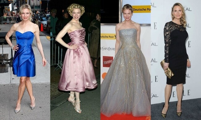 Renee Zellweger: 20 years of Hollywood red carpet looks