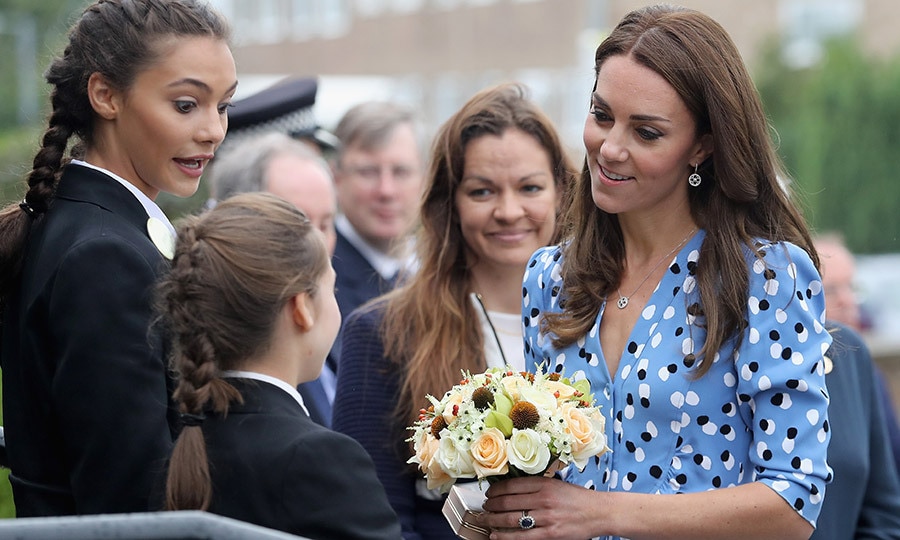 Kate Middleton wears Altuzarra for the first time on official engagement