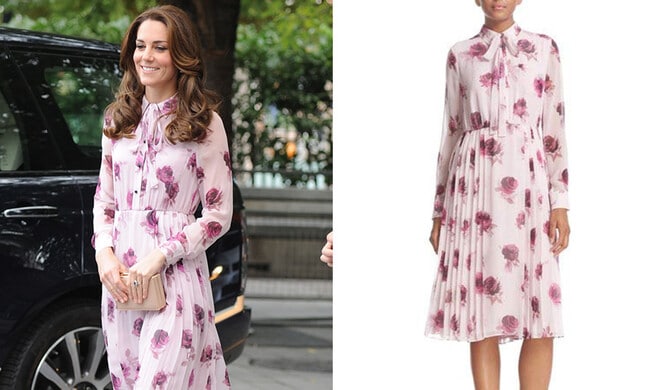 Kate Middleton wears Kate Spade for event with Prince William and Prince Harry
