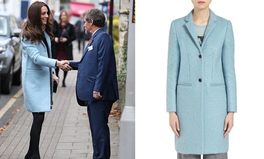 Kate Middleton wears Mulberry coat for latest engagement