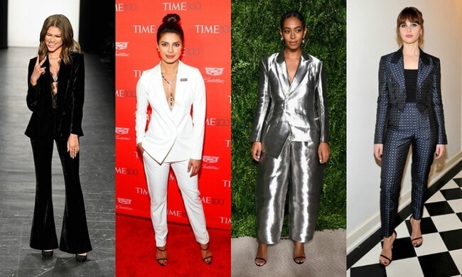 22 ways to wear a pantsuit this party season