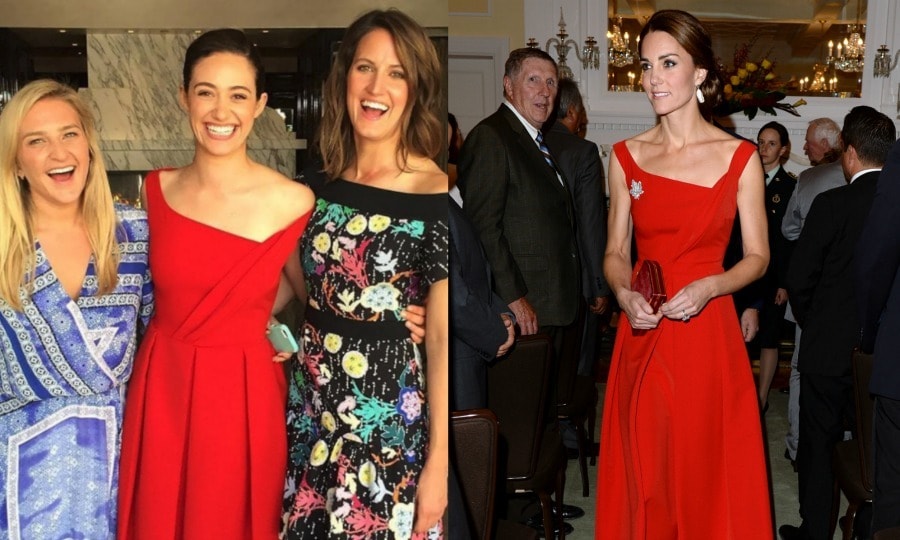 Emmy Rossum on her twinning moment with Kate Middleton: 'I couldn't be in better company'