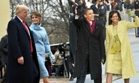 Melania Trump and Michelle Obama: How their inauguration style compares