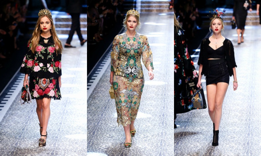 Milan Fashion Week: Royals rule the runway at Dolce & Gabbana