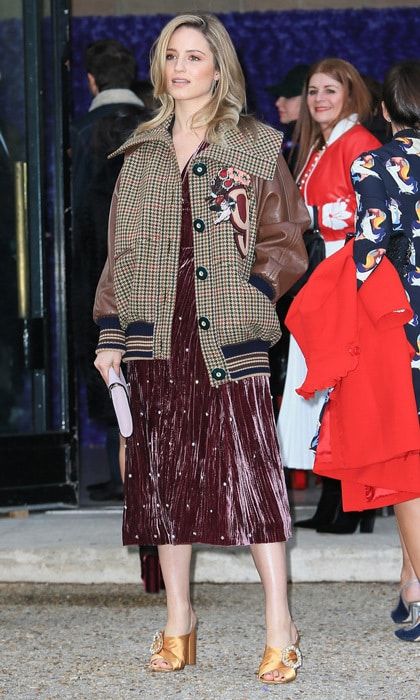 Lottie Moss Wears Louis Vuitton Looks in Hola! Fashion