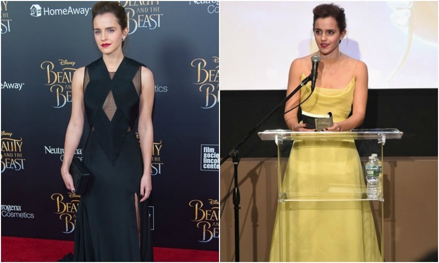 Emma Watson's fairytale 'Beauty and the Beast' style from around the world