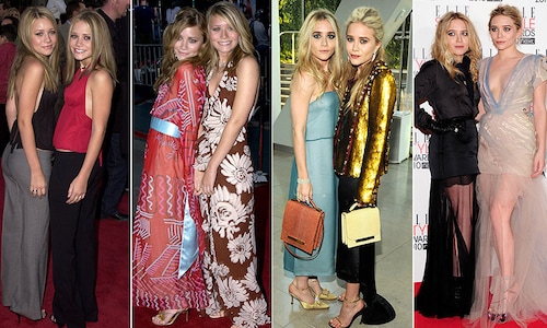 Mary-Kate and Ashley Olsen: Totally twinning over the years