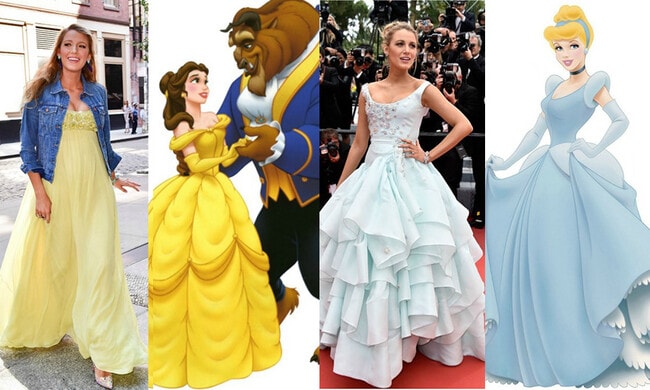 Blake Lively's style shows she's a real-life Disney Princess
