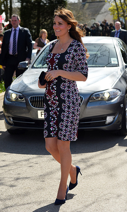 Kate Middleton maternity style: Her best looks through all three ...