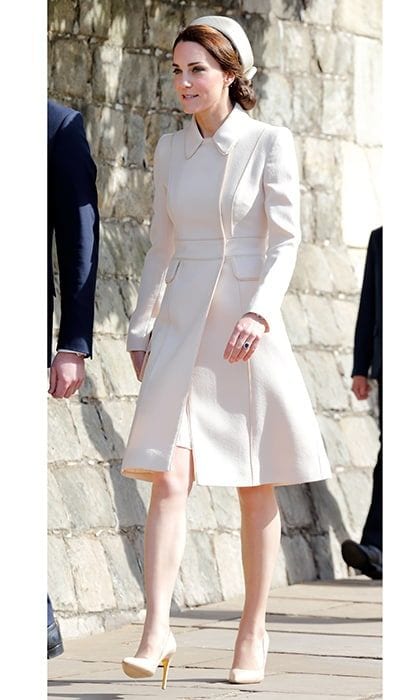 Kate middleton deals cream coat