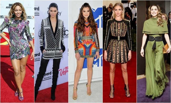 The Balmain Army: Royals and celebrities who love the high fashion brand