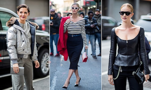 The best celebrity street style at New York Fashion Week