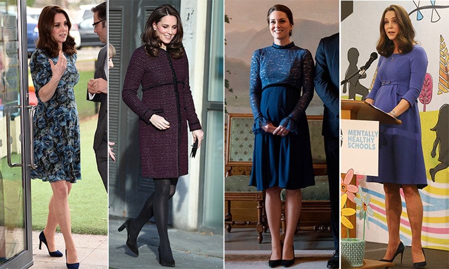 Kate Middleton pregnancy clothes, dresses, coats by Seraphine: Photos -  Foto 1