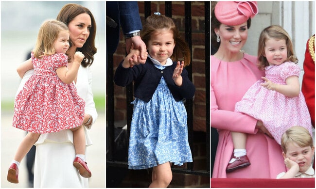 Princess Charlotte's adorable wardrobe look-by-look