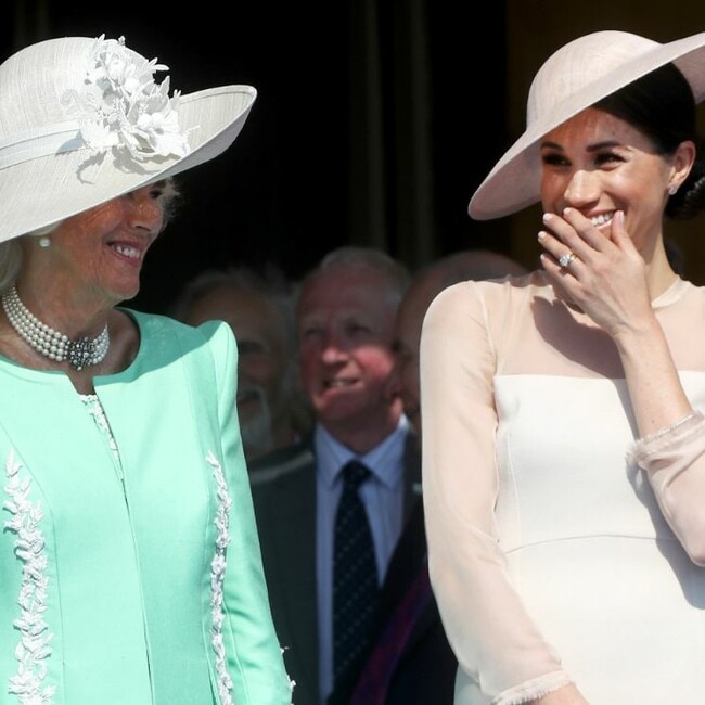 Did Meghan Markle lend this handbag to the Duchess of Cornwall?