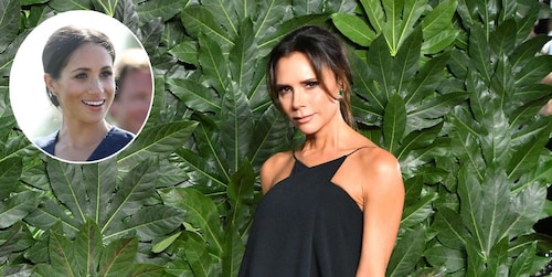 Victoria Beckham reacts to 'beautiful' Meghan Markle wearing her dress on Christmas