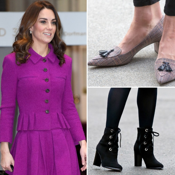 See all the times Kate Middleton made a fashion statement with her shoe style
