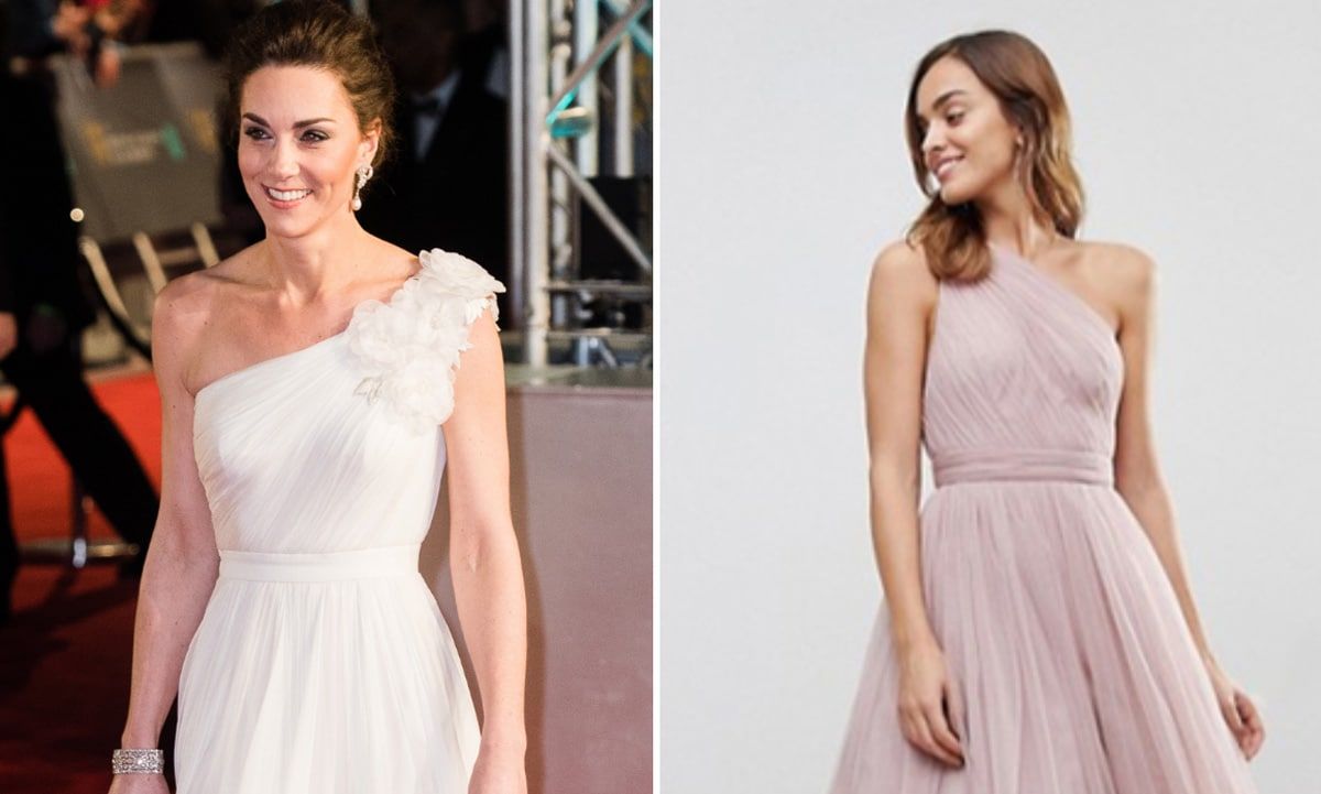 Kate Middleton’s dress from the BAFTAs has a $103 dupe from ASOS