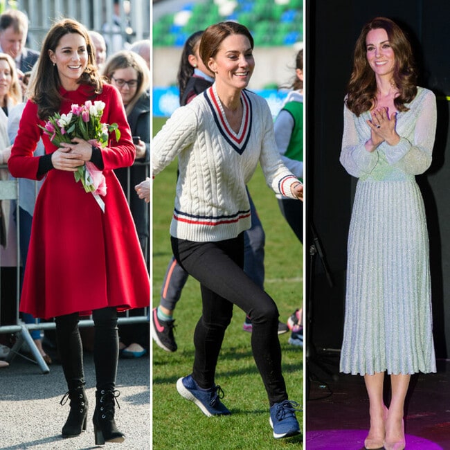 Kate Middleton goes from formal to 'fútbol' player to high fashion during visit to Ireland