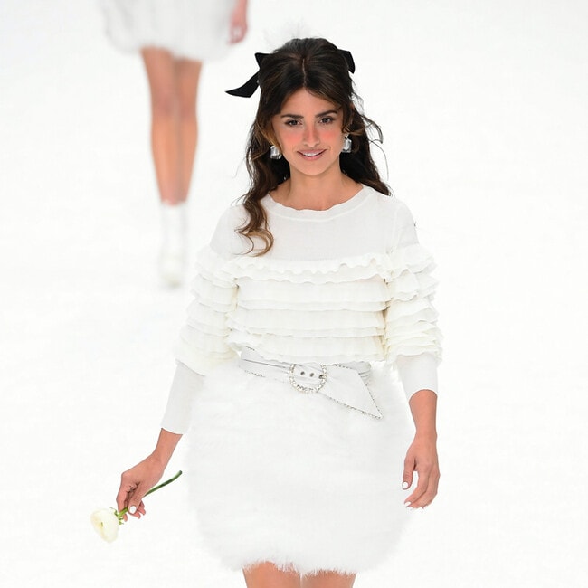 Penelope Cruz leads the Karl Lagerfeld muses on the Chanel catwalk
