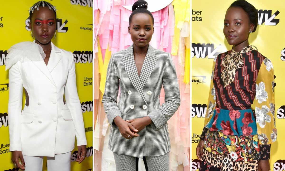 Lupita Nyong’o’s SXSW style reveals her interest in chic suits and statement prints