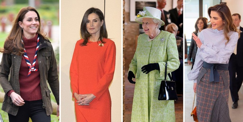 From lime green to pretty florals, royal fashionistas are embracing spring fashion