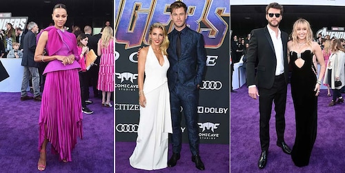 A-list couples and star style at the 'Avengers: Endgame' world premiere