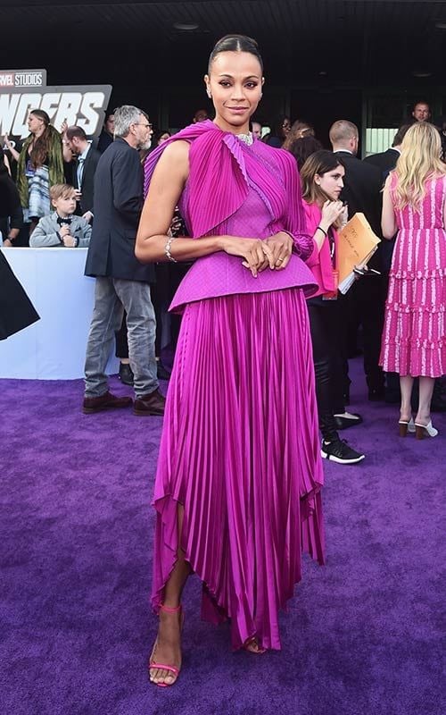 Avengers Endgame world premiere red carpet All the star style