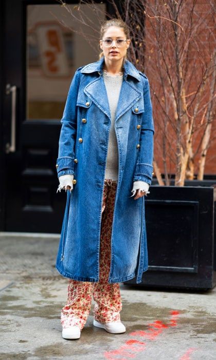 double denim like a celebrity 