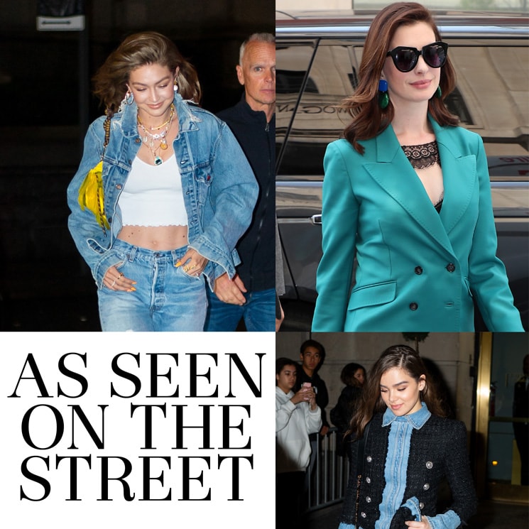 Here's how celebrities are breaking all fashion rules on this week's best street style