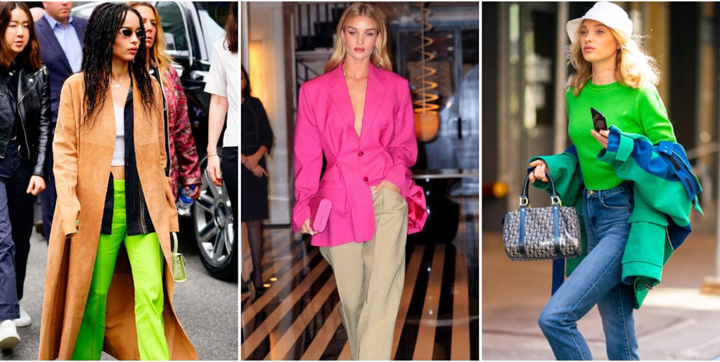 Celebs and the color block trend season: this is how it's done - Foto 1